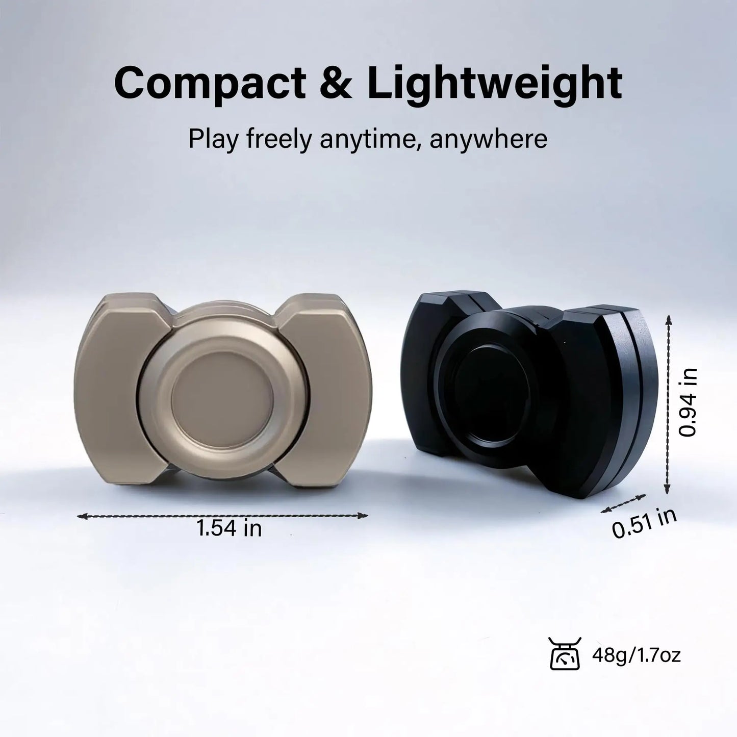 Multiple Play Magnetic Slider Fidget Spinner EDC Adult Fidget Toys Anti Stress Hand Spinner ADHD Anxiety Autism Stress Relief