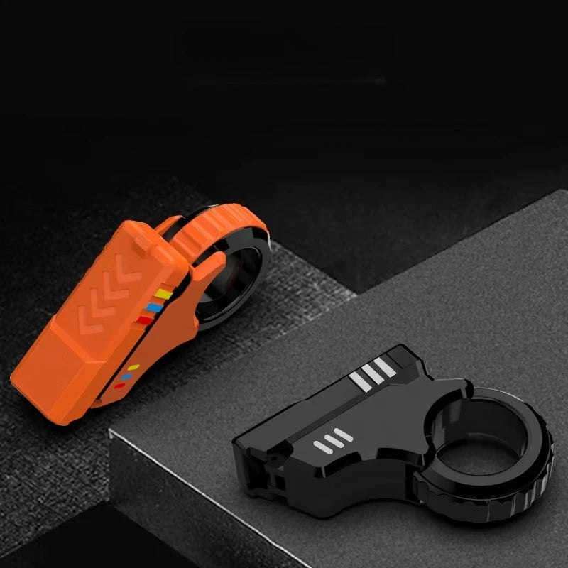 Rotary Finger Sliders Fidget Toy Office Pressure Relief Slider Ratchet Finger Fidget 3D Printed Fidegt Toys Fingertip Textured