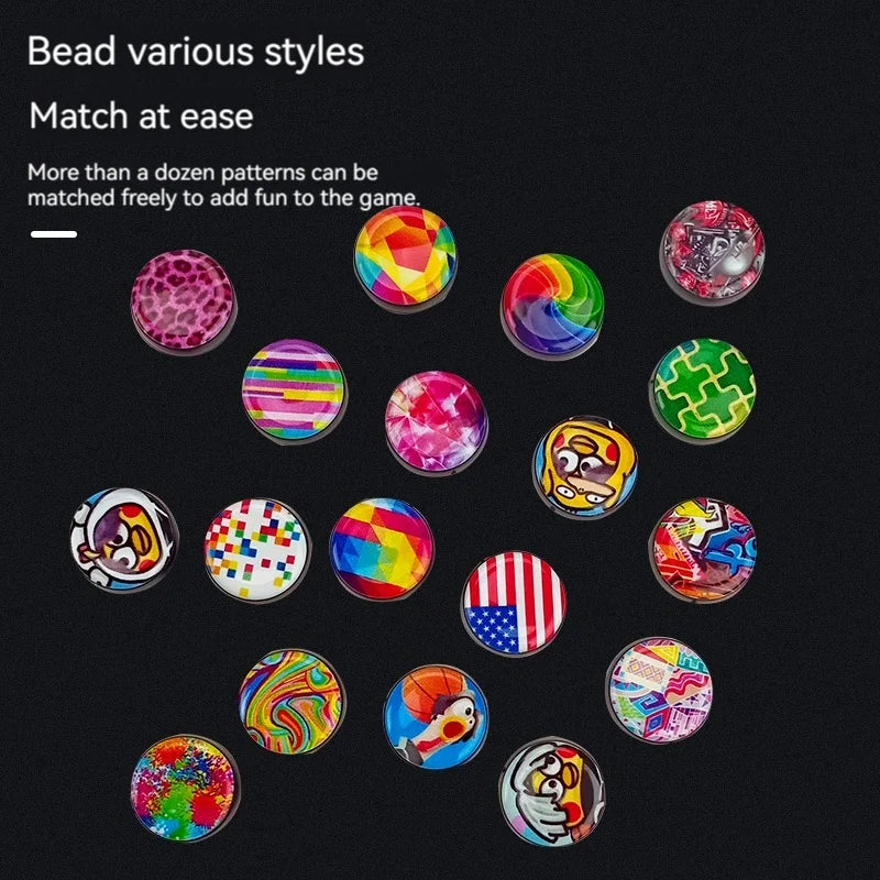 New PopPuck Hand Spinner Series Elastic Pop Puck Magnet Toy Colorful Decompression Fidget Toys For Adults Kids Christmas Gifts